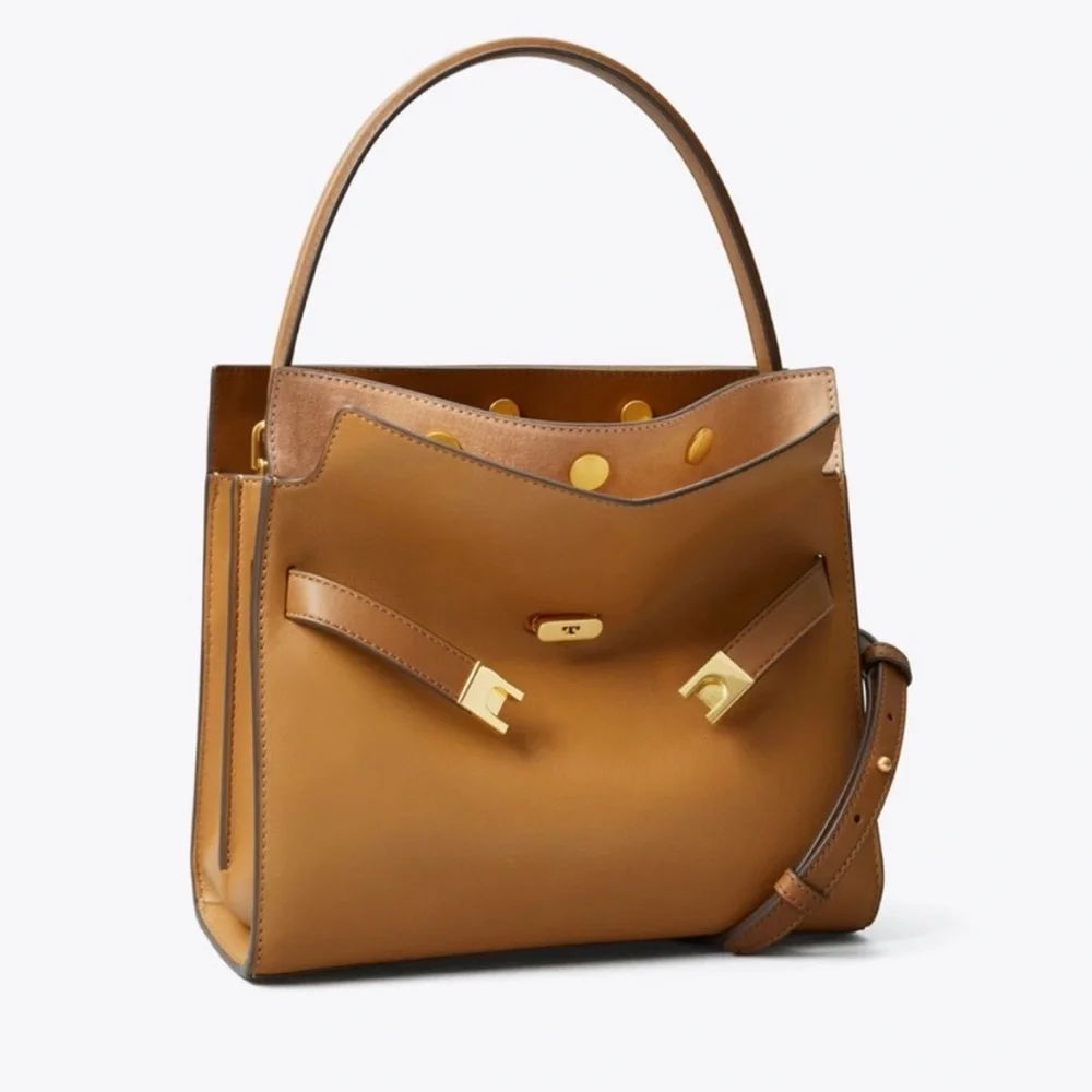 Tory Burch Lee Radziwill Tiramisu Small Satchel - Gently Used a Few Times - Picture 11 of 16